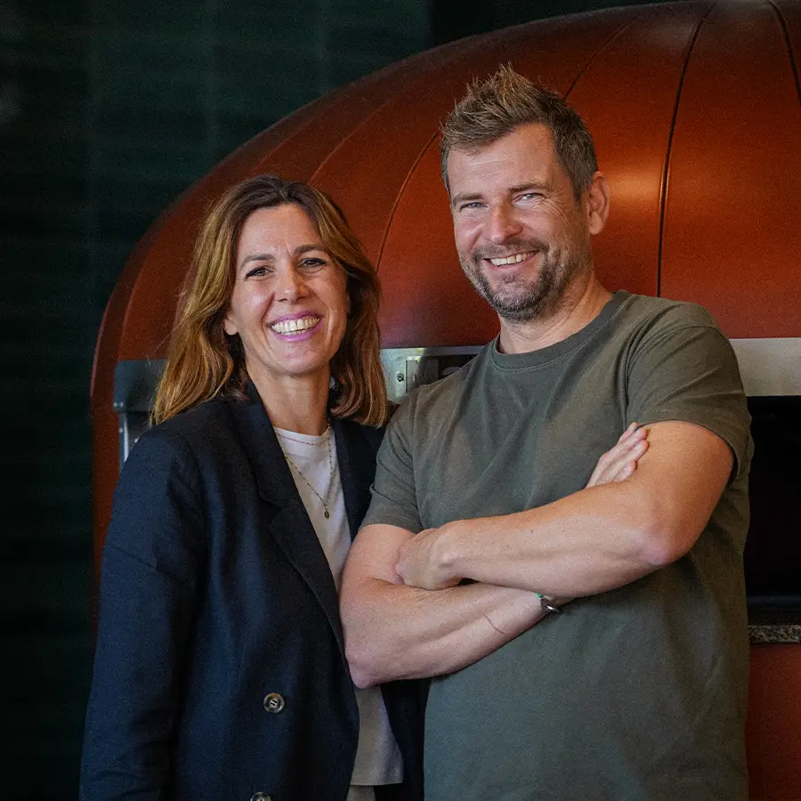 Franck et Marie, fondateurs de Gina Trattoria
